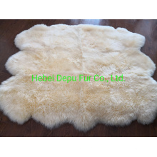 Genuine Australian Sheepskin Double Quarto Sexto Octo Pelt Carpet